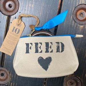 FEED Zippered Pouch or Cosmic Case